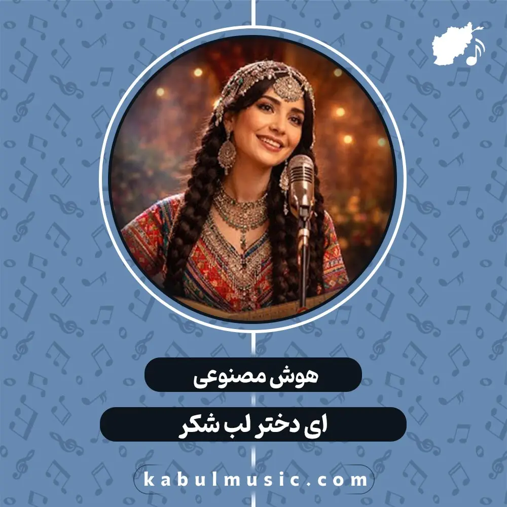 دانلود آهنگ هزارگی شاد و جدید هوش مصنوعی "ای دختر لب شکر" با صدای زن + متن کامل