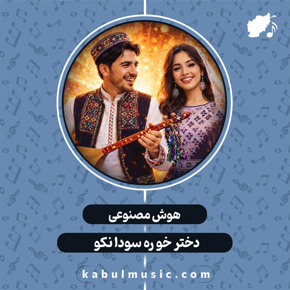 دانلود آهنگ هزارگی شاد و جدید هوش مصنوعی "دختر خو ره سودا نکو" با صدای زن + متن