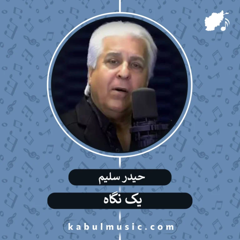 دانلود آهنگ افغانی شاد و خاطره انگیز "یگ نگاه" از حیدر سلیم + متن